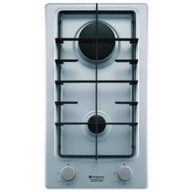 Gas-Kochfeld HOTPOINT-ARISTON DZ2OSIX Edelstahl