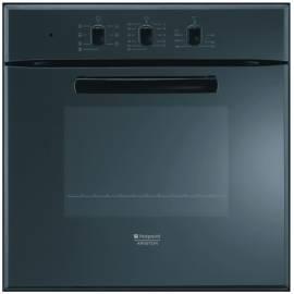 Ofen HOTPOINT-ARISTON FD611MR schwarz/Glas Gebrauchsanweisung