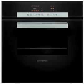 Bedienungshandbuch HOTPOINT-ARISTON FQ1011GR Ofen schwarz