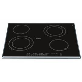 Induktions-Kochstelle HOTPOINT-ARISTON KIO744DDZ Edelstahl/Glas Gebrauchsanweisung