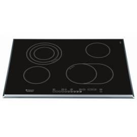 Kochfeld HOTPOINT-ARISTON KRO742DOZ Edelstahl/Glas