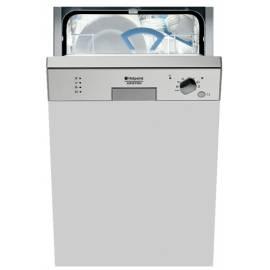 Spülmaschine LV465AIX HOTPOINT-ARISTON-Edelstahl Gebrauchsanweisung