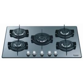 Gasherd TD751SICEIXHA HOTPOINT-ARISTON-Glas