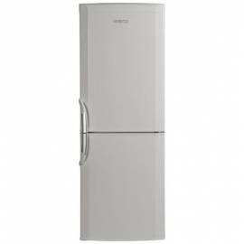 Kombination Kühlschrank mit Gefrierfach BEKO CSA24022 weiß