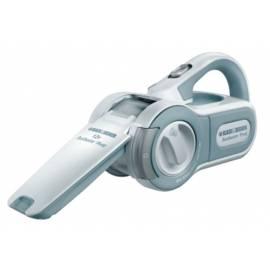 BLACK DECKER Akku Staubsauger PV1205BN weiß