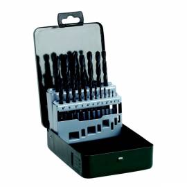 Legen Sie den Bohrer BOSCH Bohren in Metall 19pcs HSS-R schwarz Bedienungsanleitung