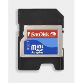 Datasheet Memory Card SANDISK MiniSD Kartenadapter (55149) schwarz