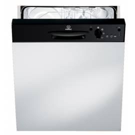 Geschirrspüler INDESIT Giugiaro DPG 15 BK schwarz