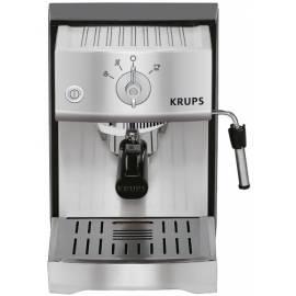 Espresso KRUPS XP524030 schwarz/rostfreier Stahl/Metall/Kunststoff/Aluminium