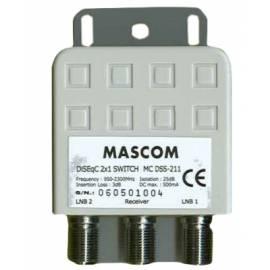 Zubehör für sat.techniku MASCOM DSS 211 für 2 LNB