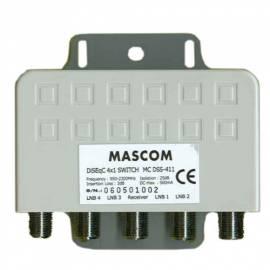 Zubehör für sat.techniku MASCOM DSS 411 für 4 LNB - Anleitung