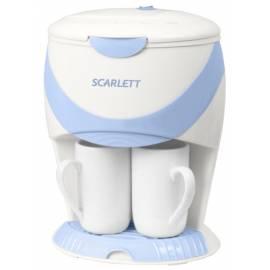 Bedienungsanleitung für Kaffeemaschine SCARLETT SC 1032 weiss/blau