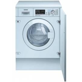 Bedienungsanleitung für Waschmaschine mit Wäschetrockner Trockner SIEMENS WK-14D540EU weiss