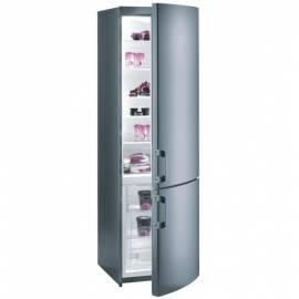 Kombination Kühlschränke mit Gefrierfach RK GORENJE 60398/2 er Edelstahl