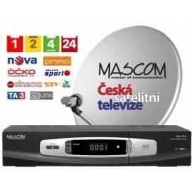 MASCOM Sat MC1101B/60 + CSLINK (1 Jahr) schwarz