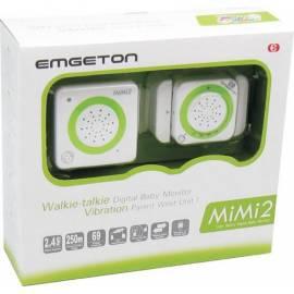 Die elektronische Kindermädchen EMGETON MiMi2 Mimi5 weiß/grün
