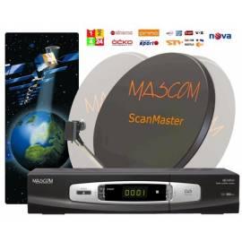 MASCOM Sat-MC1101B/80SM2 + Motor + CSLINK schwarz