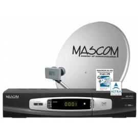 MASCOM Sat MC1101B/80MBL + DFW SKYLINK-schwarz