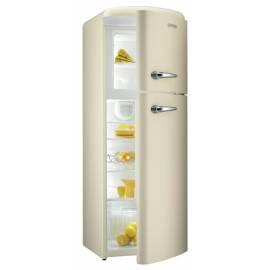 Kombination Kühlschränke mit ***-Gefrierfach GORENJE Retro RF 60309 OC-beige