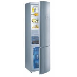 Bedienungshandbuch Kombination Kühlschrank mit Gefrierfach GORENJE NRK 67358 und aluminium