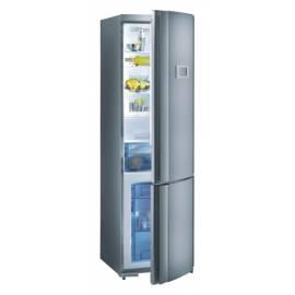 Kombination Kühlschrank mit Gefrierfach GORENJE NRK 67358 E Edelstahl