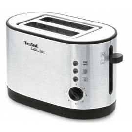 Toaster TEFAL Toast Evolutive TT390130 Schwarz/Edelstahl
