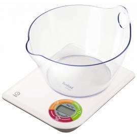 Handbuch für TEFAL Easy Kunststoff Küchenwaage BC5060B1 weiß