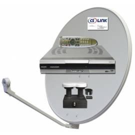 Sat-HOMECAST S 3000 CR + CSLINK Silber