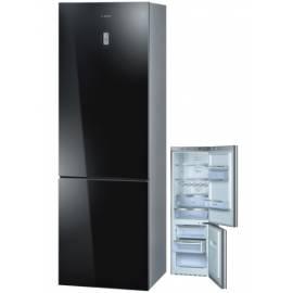Kombination Kühlschrank mit Gefrierfach BOSCH KGN36S51 schwarz