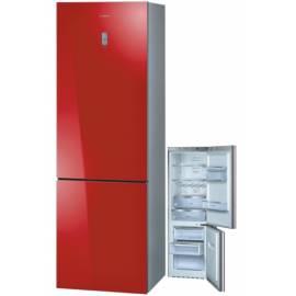 Kombination Kühlschrank mit Gefrierfach BOSCH KGN36S55 rot - Anleitung