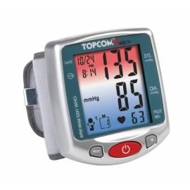 Luftdruck TOPCOM BPM Wrist 5331, (5411519011008) Silber Gebrauchsanweisung