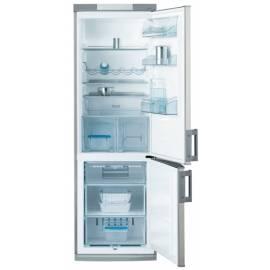 Kombination Kühlschrank-Gefrierschrank-ELECTROLUX AEG Santo S70367KG Silber