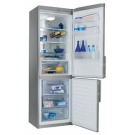 Bedienungshandbuch Kombination Kühlschrank / Gefrierschrank HOOVER HCN 3876 Edelstahl