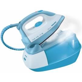 PHILIPS 7400 Serie Iron System GC7420 weiss/blau