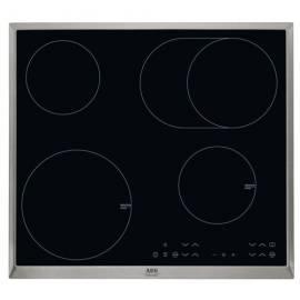 Induktionskochfeld AEG-ELECTROLUX HK634150XB schwarz/Glas Bedienungsanleitung