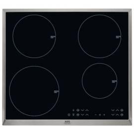 Handbuch für Induktionskochfeld AEG-ELECTROLUX HK634200XB schwarz/Glas