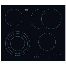 Keramik Glas-Kochfeld AEG-ELECTROLUX HK634070IB schwarz/Glas