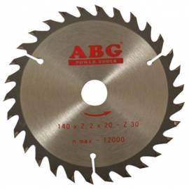 Bedienungsanleitung für 140 x 2 ABG-Saw Blade, 2 x 30z-n + Abbau von Silber