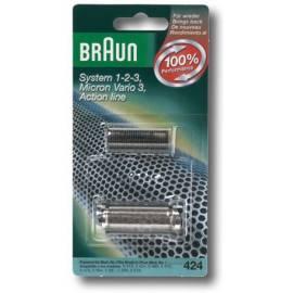 Zubehör für Rasierer BRAUN CombiPack Vario3 Silber-424