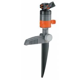 Luftbefeuchter GARDENA Turbine, mit Pin (8144-37), schwarz/grau/rot