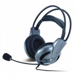 GENIUS Headset HS-04V (31700024100) schwarz/blau Bedienungsanleitung
