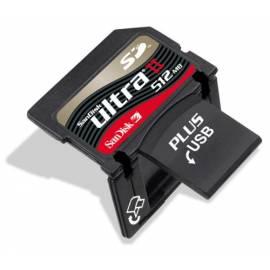 Benutzerhandbuch für SANDI SD Card Ultra II PLUS USB-Speicherkarte 512MB (55205) schwarz