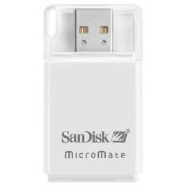 SANDISK MicroMate Kartenlesegerät MS PRO Duo Kartenleser (90762) weiß