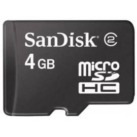 Bedienungshandbuch SANDI Micro SDHC-Speicherkarte 4GB (90954) schwarz