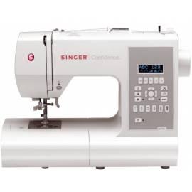 SINGER Confidence 7470 Nähmaschine-grau/weiss