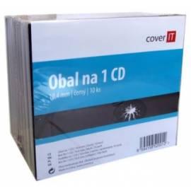 Handbuch für Box Na CD/DVD COVER es Obal Na CD Jewelbox + Tablett, 10ks (COVERIT1)
