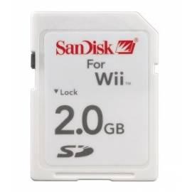 Memory Card SANDISK SDHC Nintendo DSi 2 GB (55699) weiss