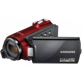 Camcorder SAMSUNG HMX-H204 schwarz/rot Gebrauchsanweisung