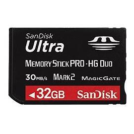 Service Manual Speicherkarte SANDISK MS PRO-HG DUO 32 GB Ultra (90840) schwarz