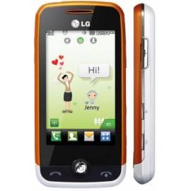 Handy LG GS 290 Cookie2 Weiss/Orange